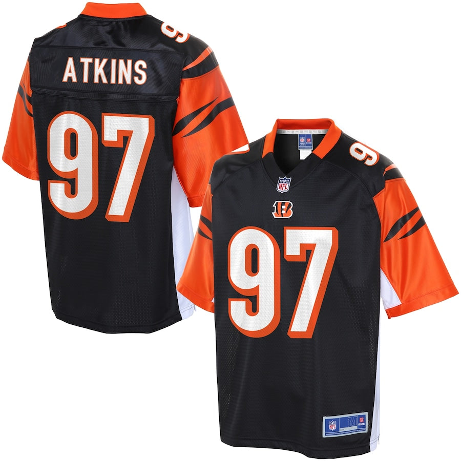 Cincinnati Bengals Geno Atkins NFL jersey front view