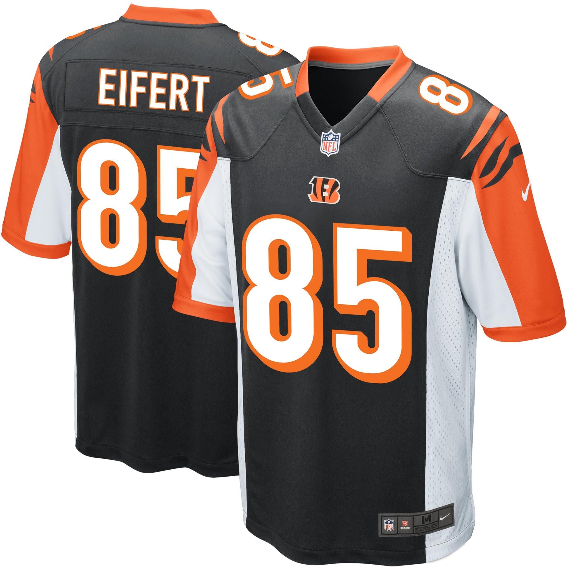 Cincinnati Bengals S Tyler Eifert NFL jersey front view
