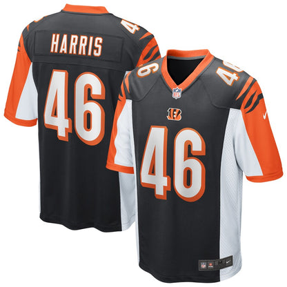 Cincinnati Bengals Clark Harris NFL jersey front view
