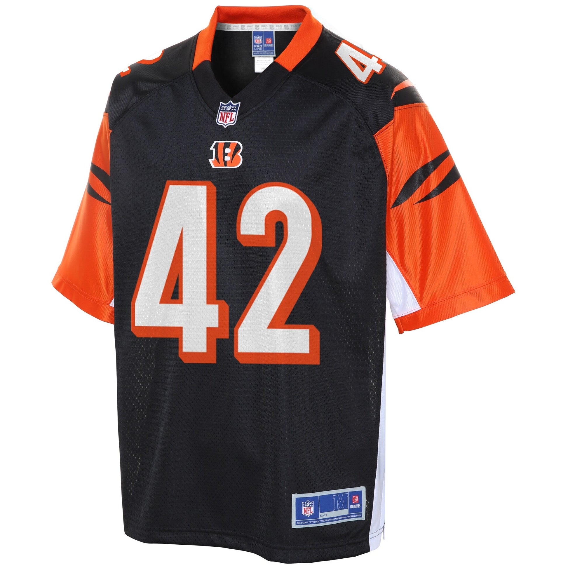 Cincinnati Bengals Clayton Fejedelem NFL jersey front view