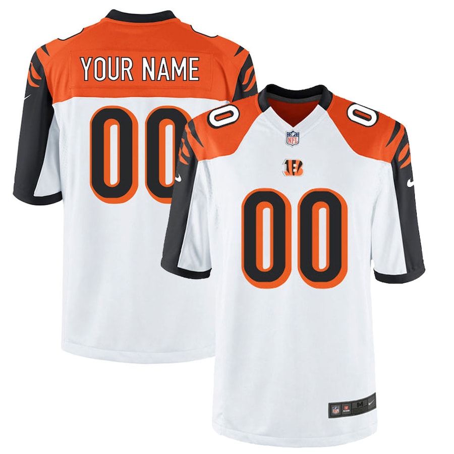 Cincinnati Bengals Customized NFL jersey front view