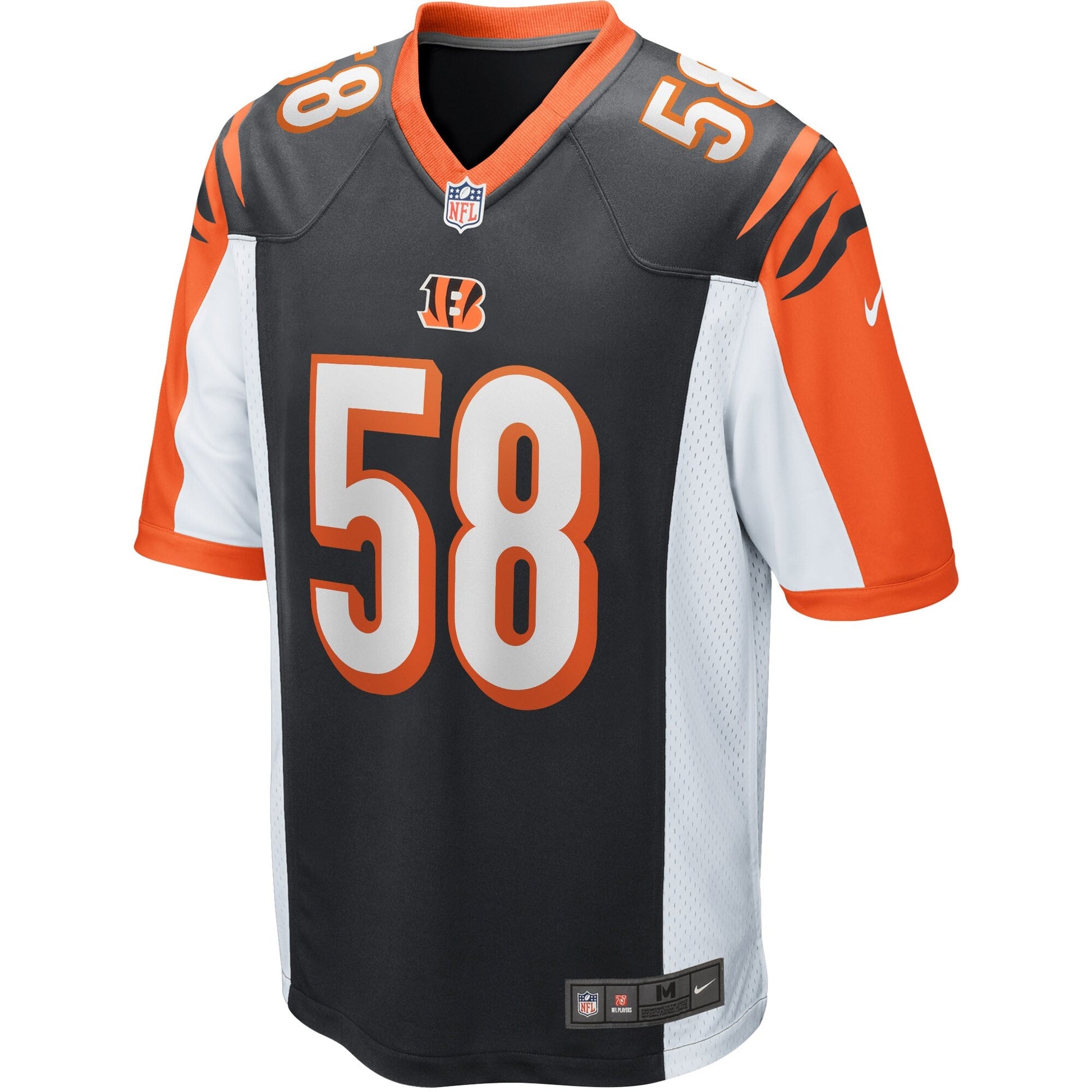 Cincinnati Bengals Carl Lawson NFL jersey front view