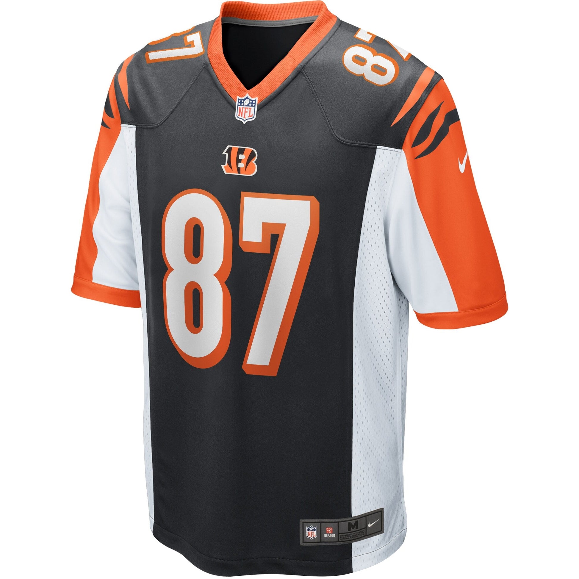 Cincinnati Bengals Cj Uzomah NFL jersey front view