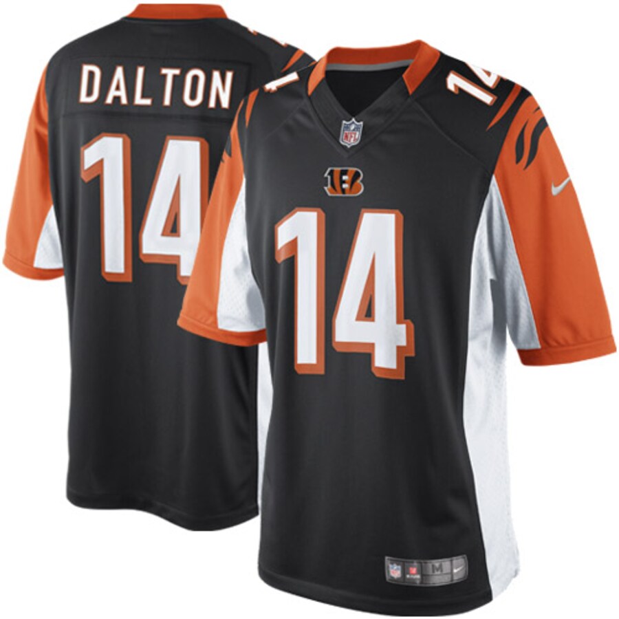 Cincinnati Bengals Andy Dalton NFL jersey front view
