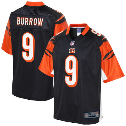 Cincinnati Bengals Joe Burrow Big Tall NFL jersey front view