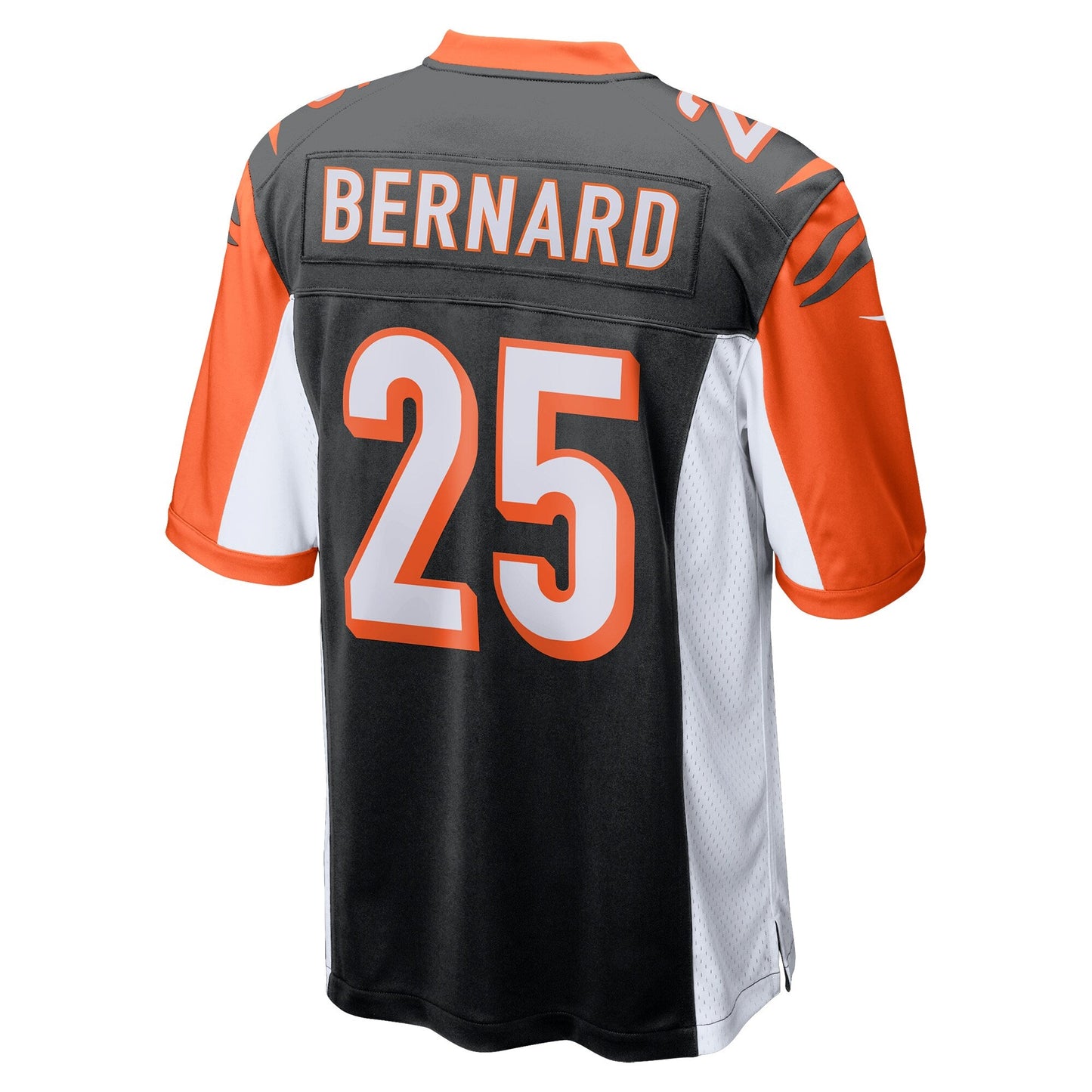 Cincinnati Bengals Giovani Bernard 50th Anniversary Patch NFL jersey front view