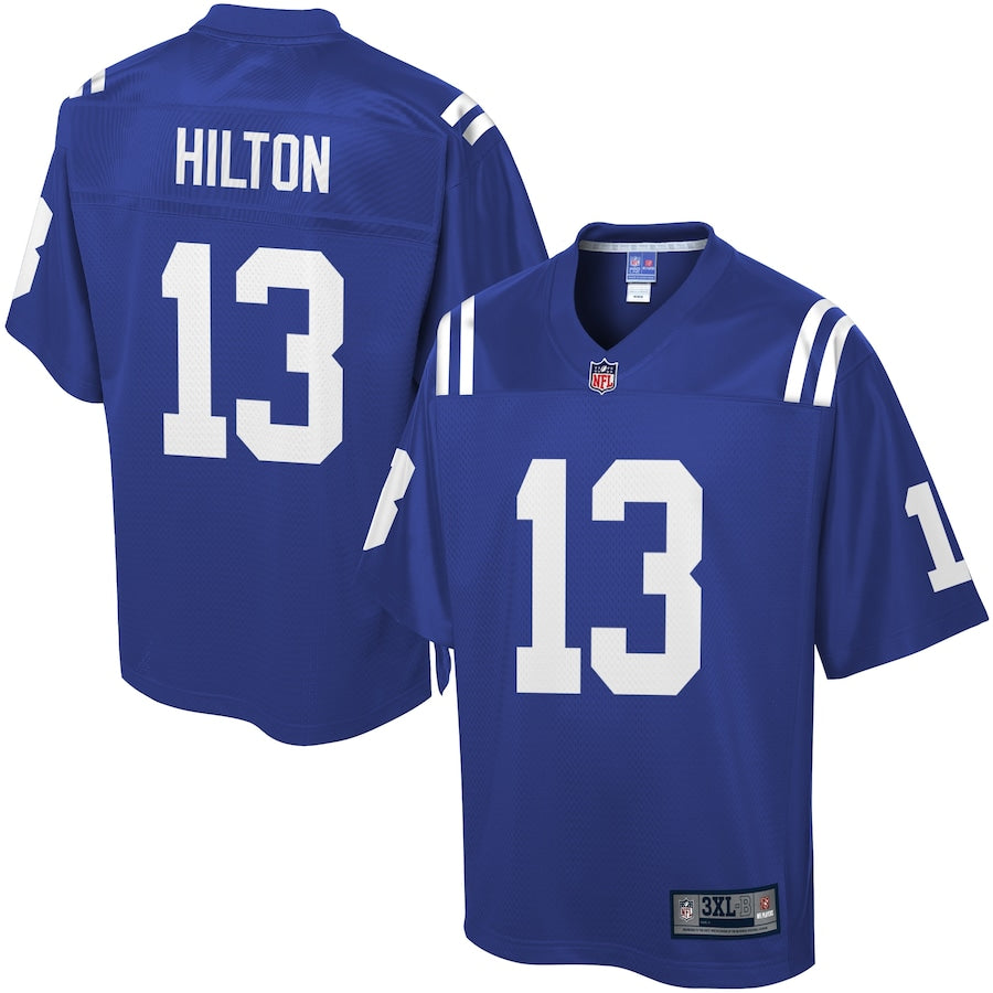 Indianapolis Colts Ty Hilton Big Tall NFL jersey front view