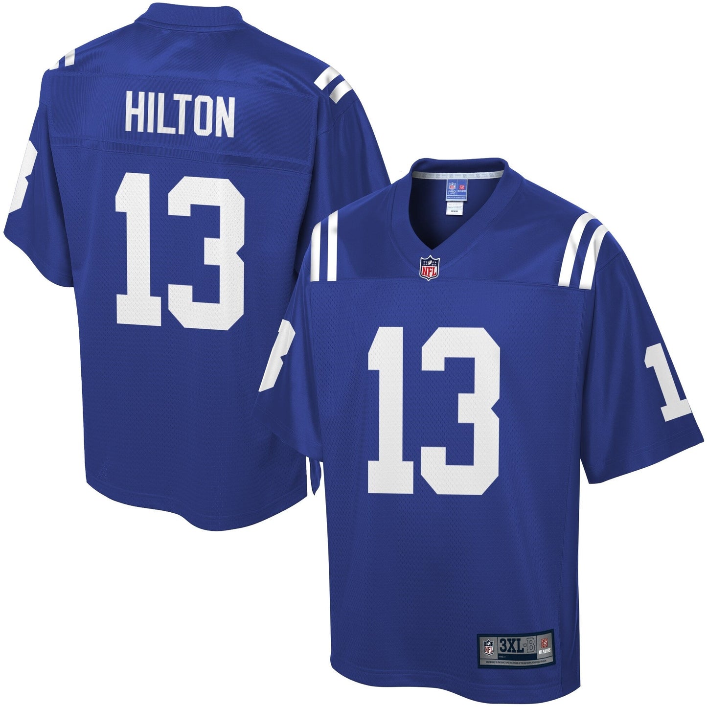 Indianapolis Colts Ty Hilton Big Tall NFL jersey front view