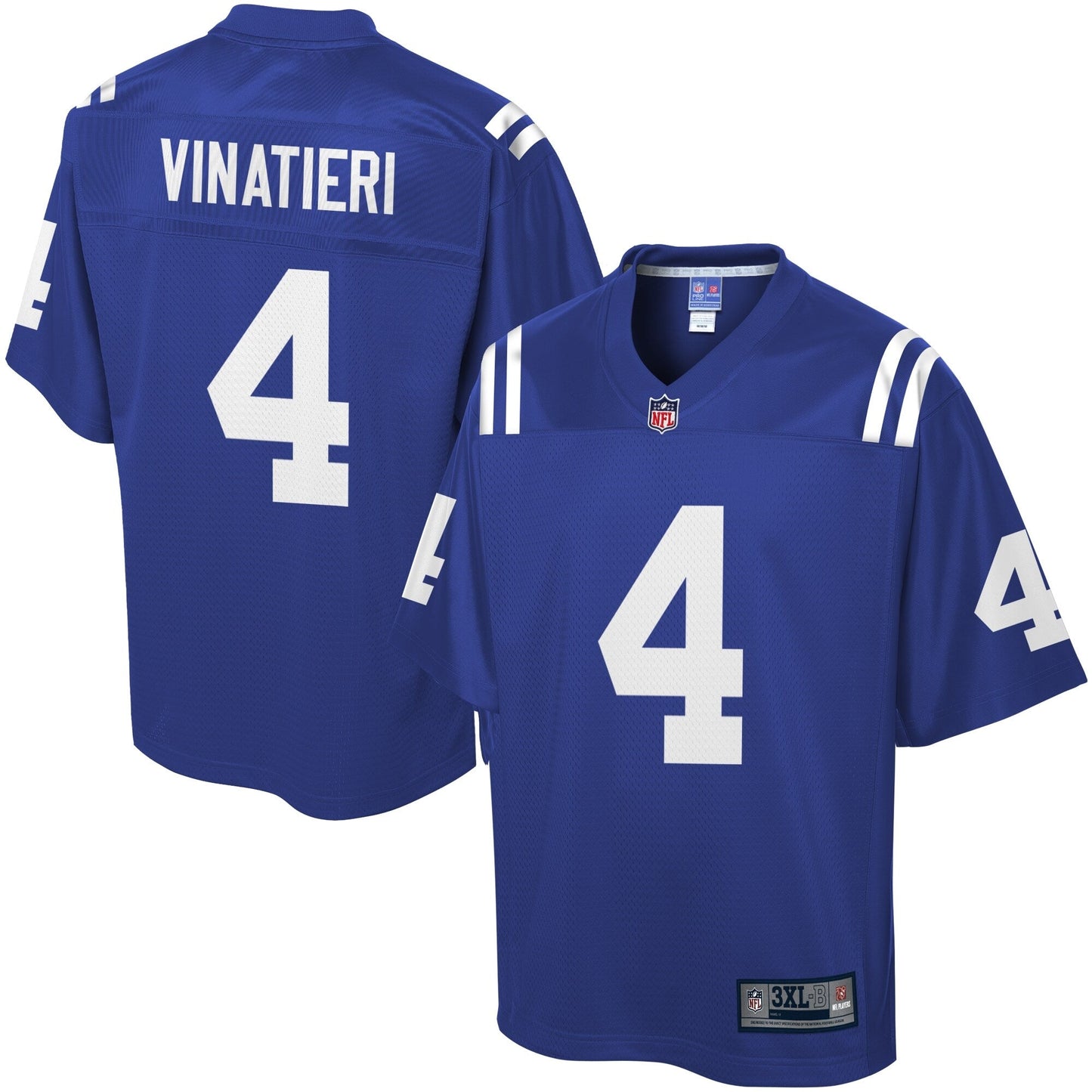 Indianapolis Colts S Adam Vinatieri Big Tall NFL jersey front view