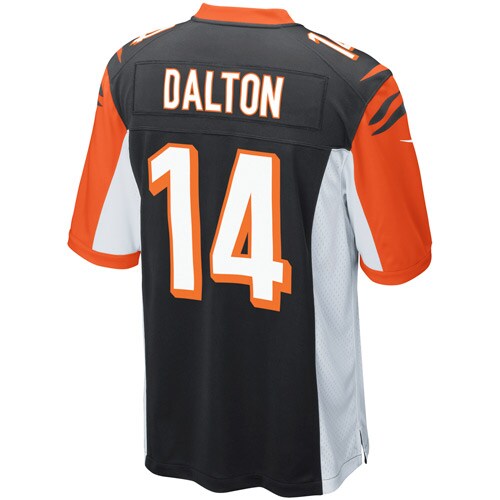 Cincinnati Bengals S Andy Dalton NFL jersey front view