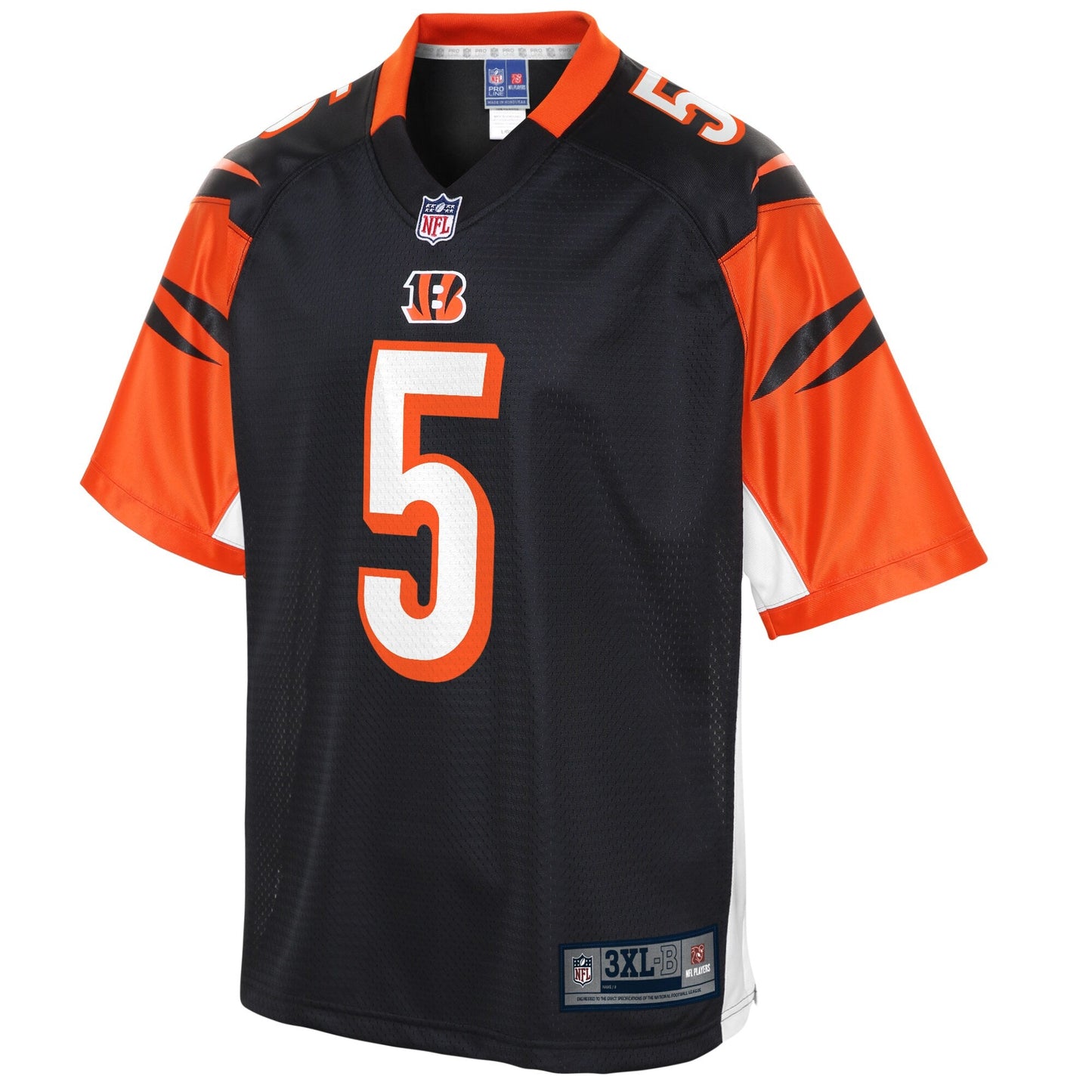 Cincinnati Bengals Ryan Finley Big Tall NFL jersey front view