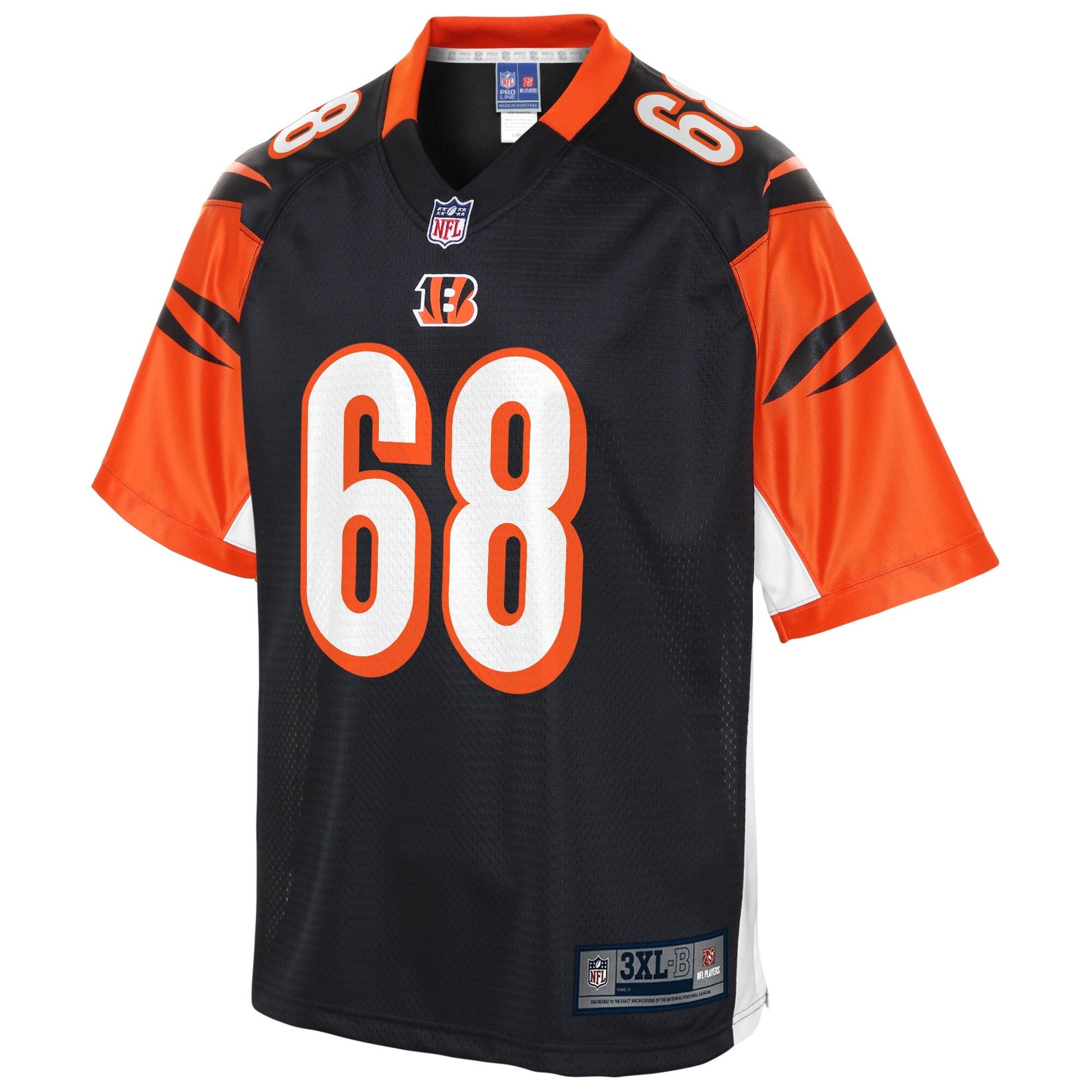 Cincinnati Bengals Bobby Hart Big Tall NFL jersey front view