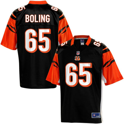 Cincinnati Bengals Clint Boling NFL jersey front view