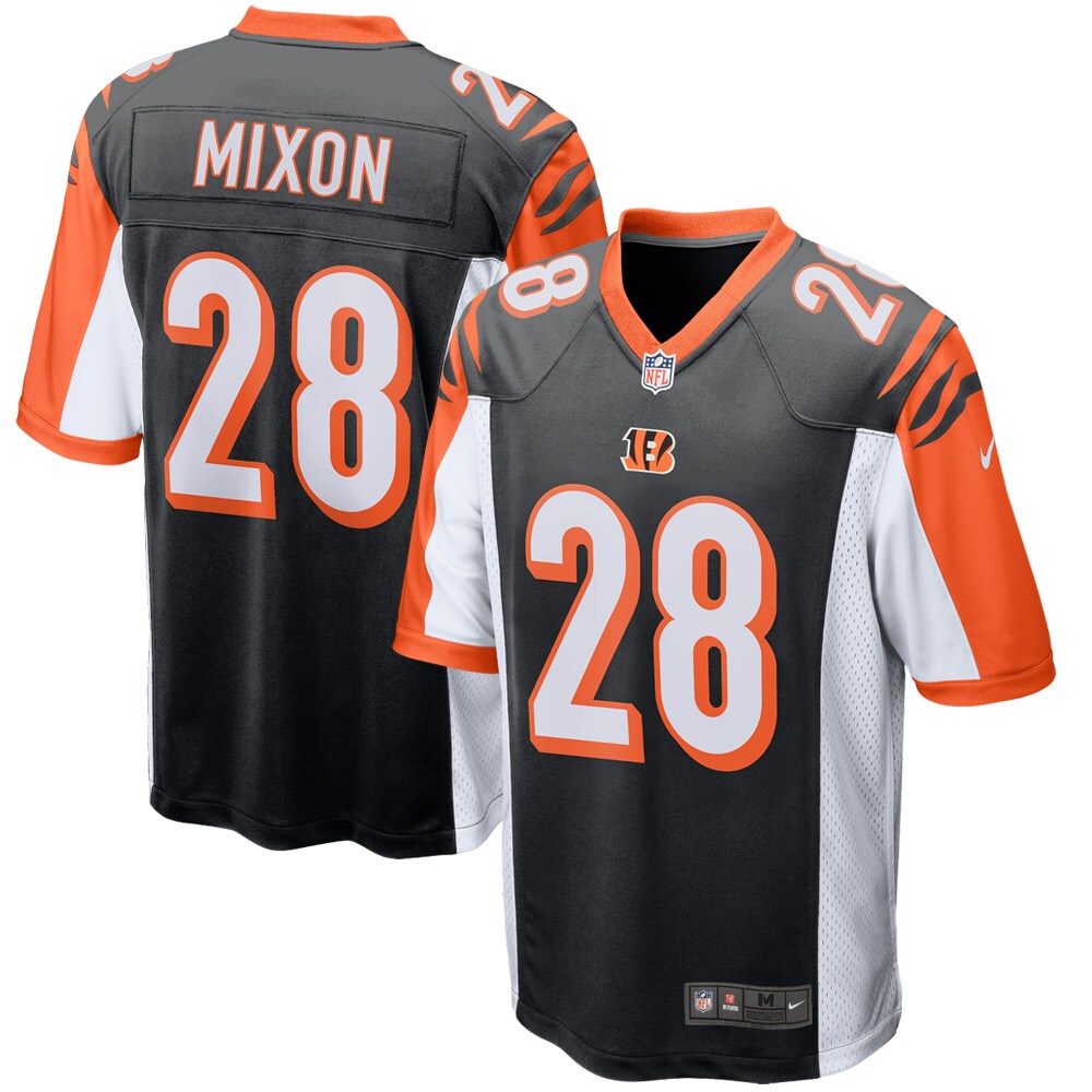 Cincinnati Bengals Joe Mixon NFL jersey front view