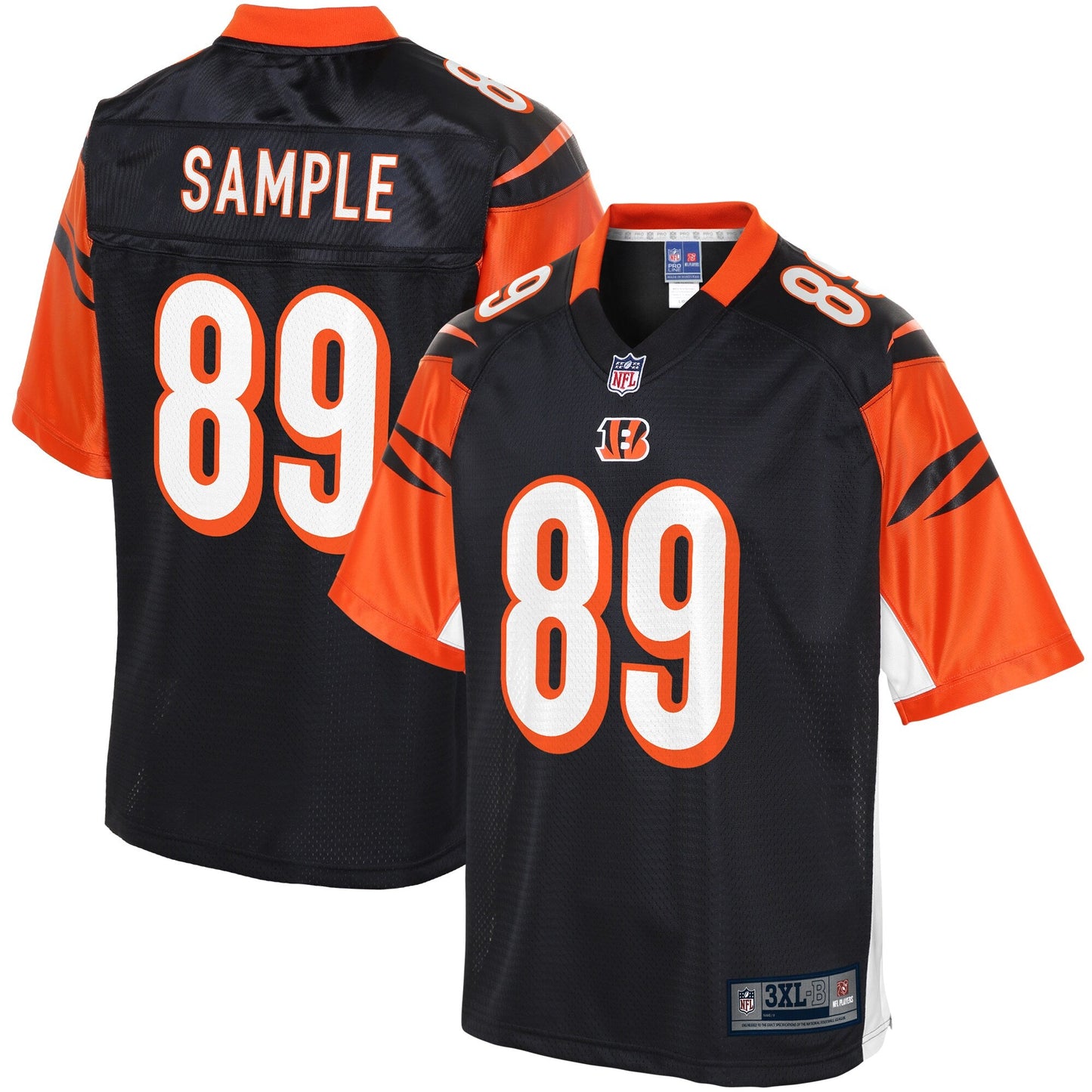 Cincinnati Bengals Drew Sample Big Tall NFL jersey front view