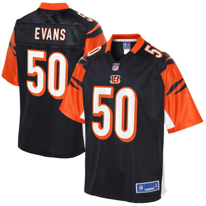 Cincinnati Bengals Evans NFL jersey front view