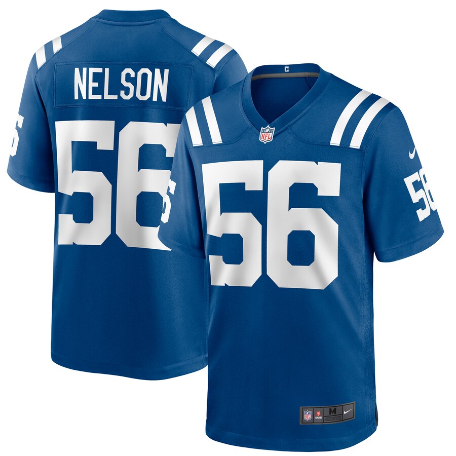 Indianapolis Colts Quenton Nelson NFL jersey front view