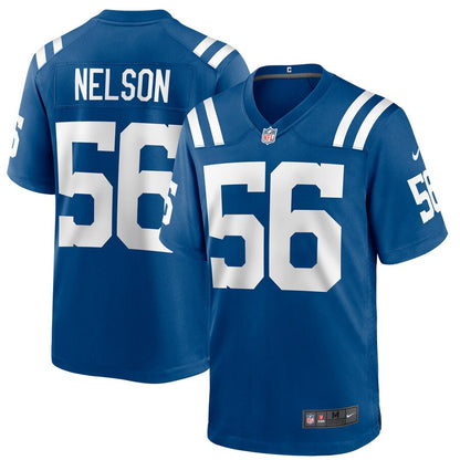 Indianapolis Colts Quenton Nelson NFL jersey front view