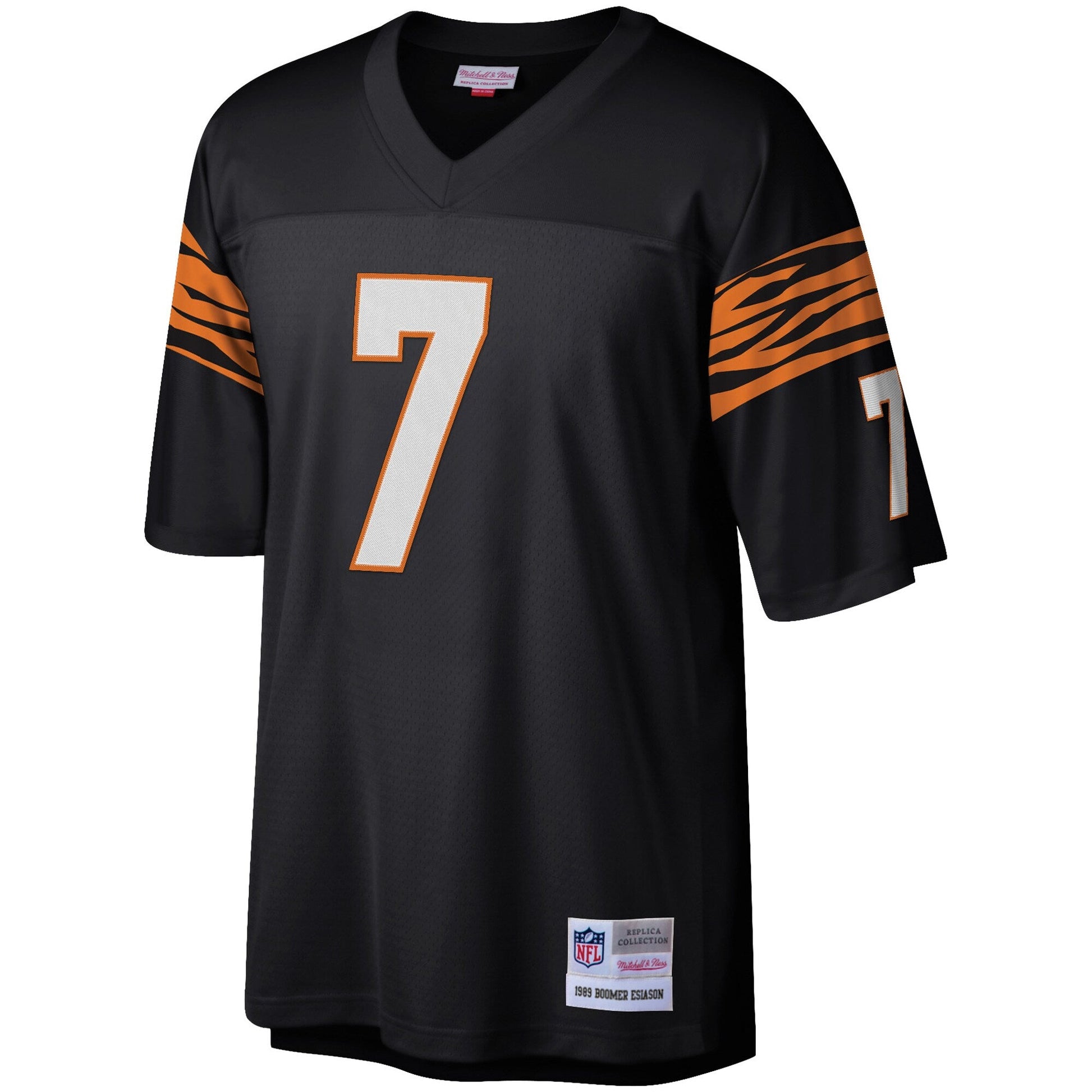 Cincinnati Bengals Boomer Esiason Legacy NFL jersey front view