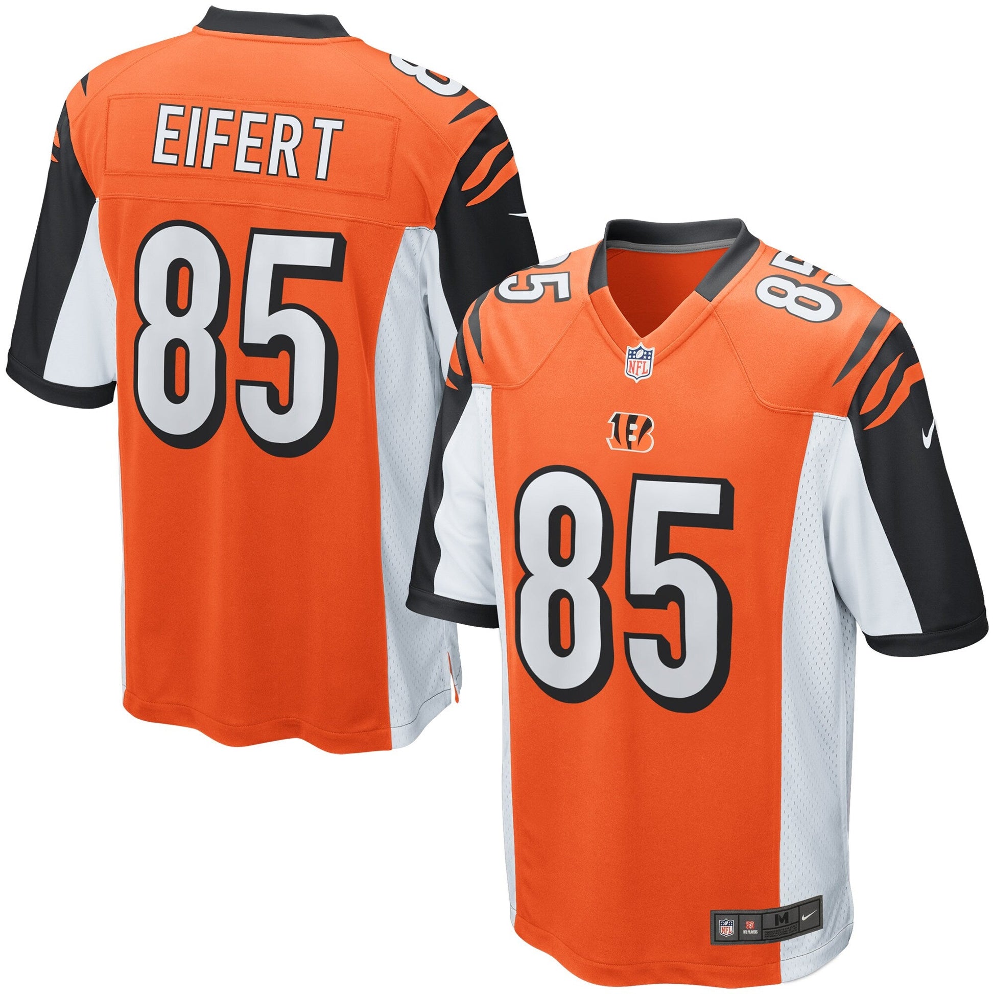 Cincinnati Bengals Tyler Eifert NFL jersey front view