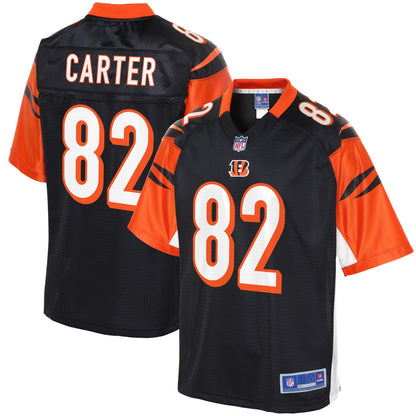 Cincinnati Bengals Cethan Carter NFL jersey front view