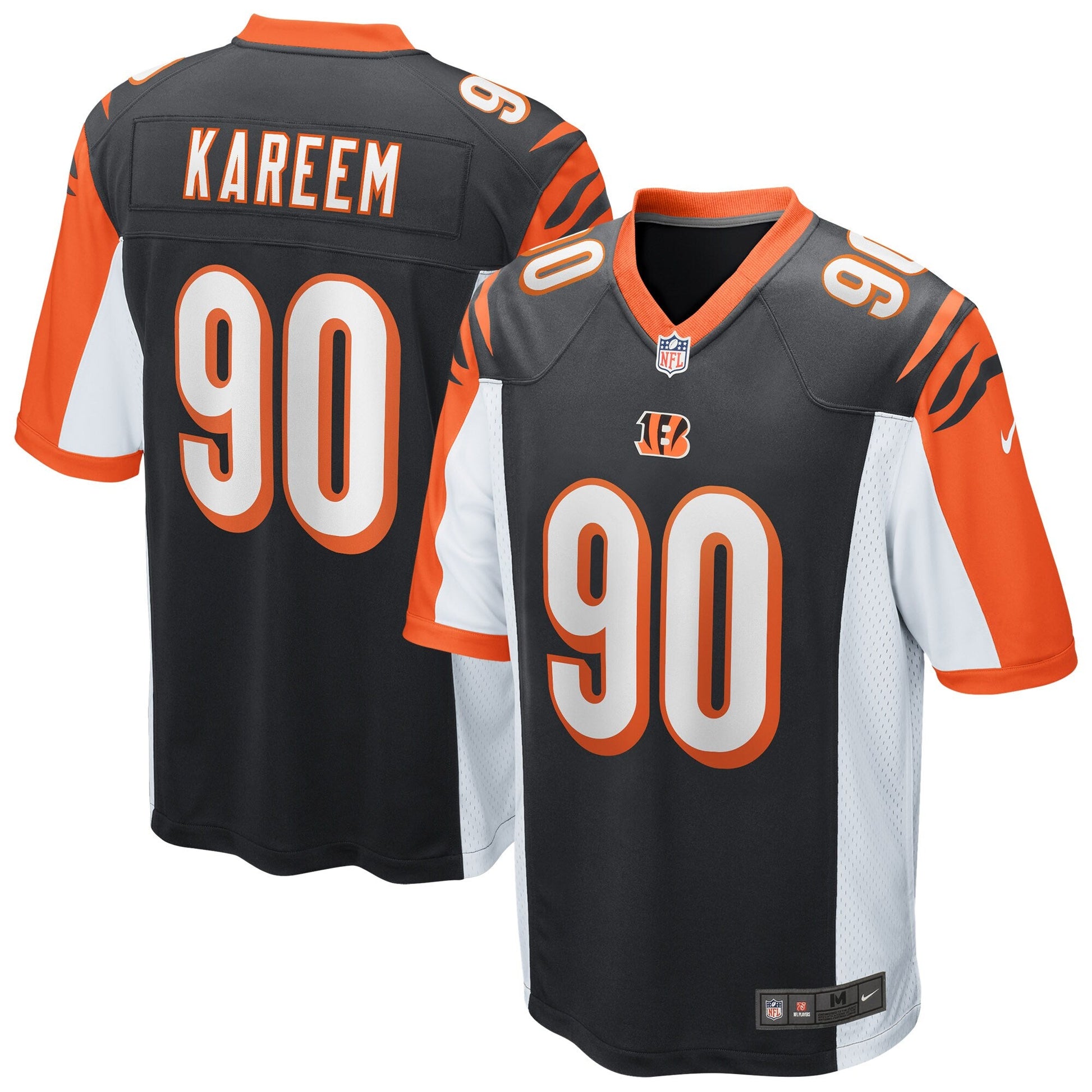 Cincinnati Bengals Khalid Kareem NFL jersey front view