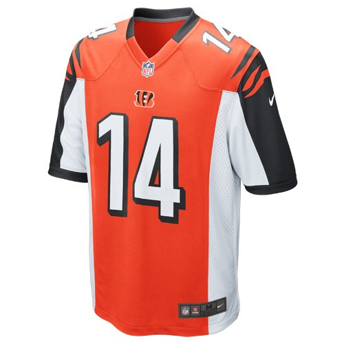 Cincinnati Bengals S Andy Dalton NFL jersey front view