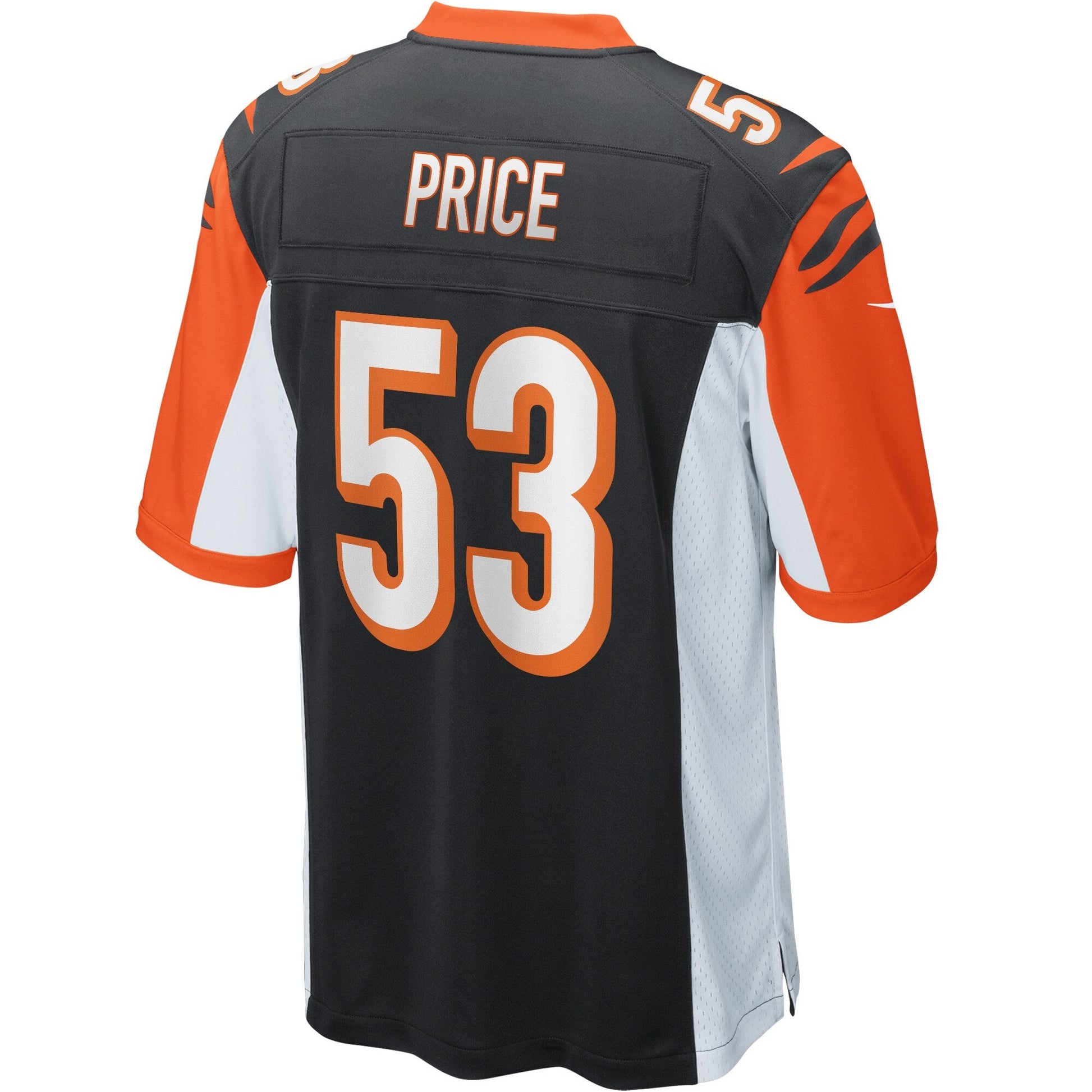 Cincinnati Bengals Billy Price NFL jersey front view