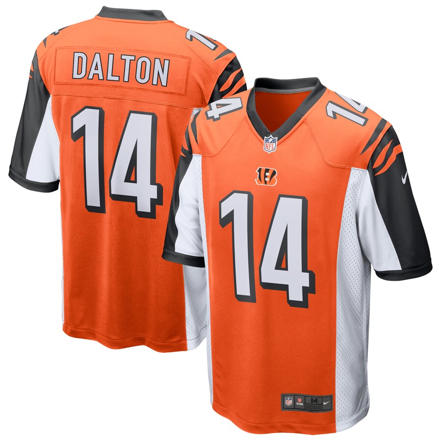 Cincinnati Bengals Andy Dalton NFL jersey front view