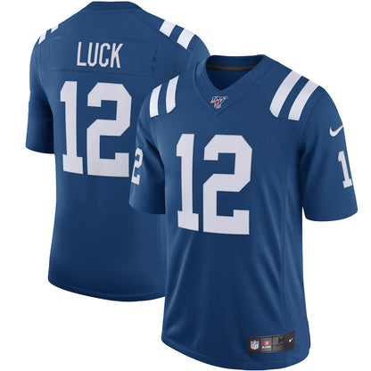 Indianapolis Colts Andrew Luck 100 NFL jersey front view