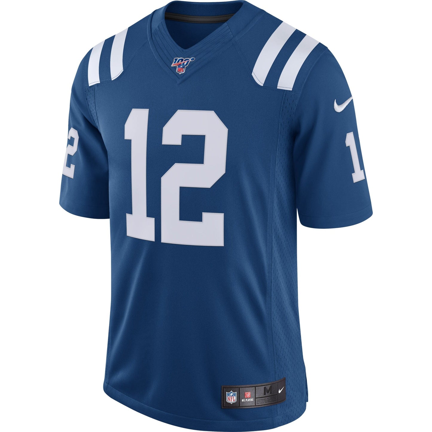 Indianapolis Colts Andrew Luck 100 NFL jersey front view