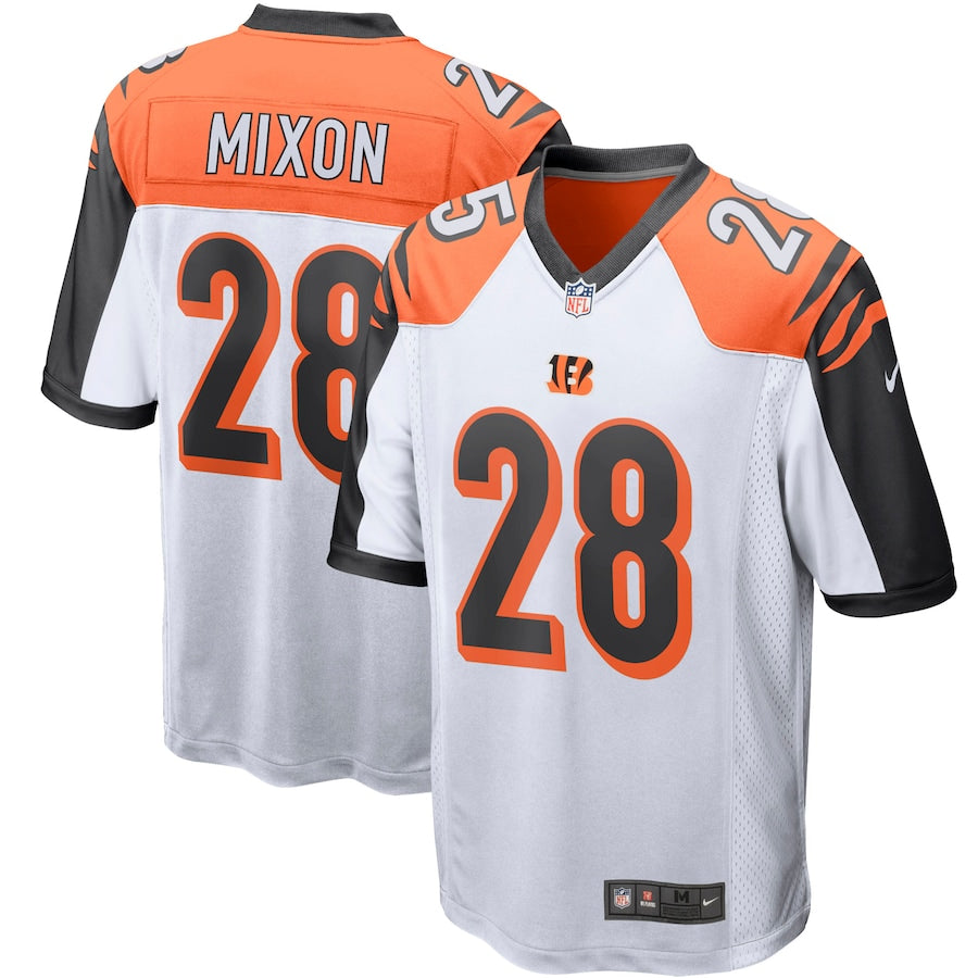 Cincinnati Bengals Joe Mixon NFL jersey front view