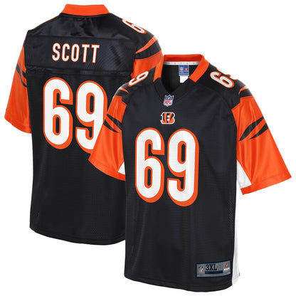 Cincinnati Bengals Niles Scott Big Tall NFL jersey front view