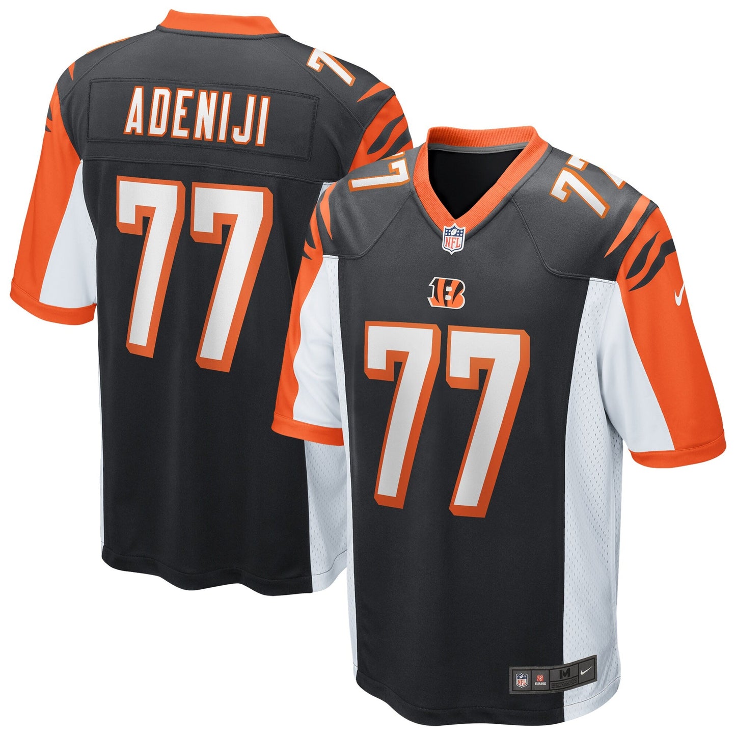 Cincinnati Bengals Hakeem Adeniji NFL jersey front view