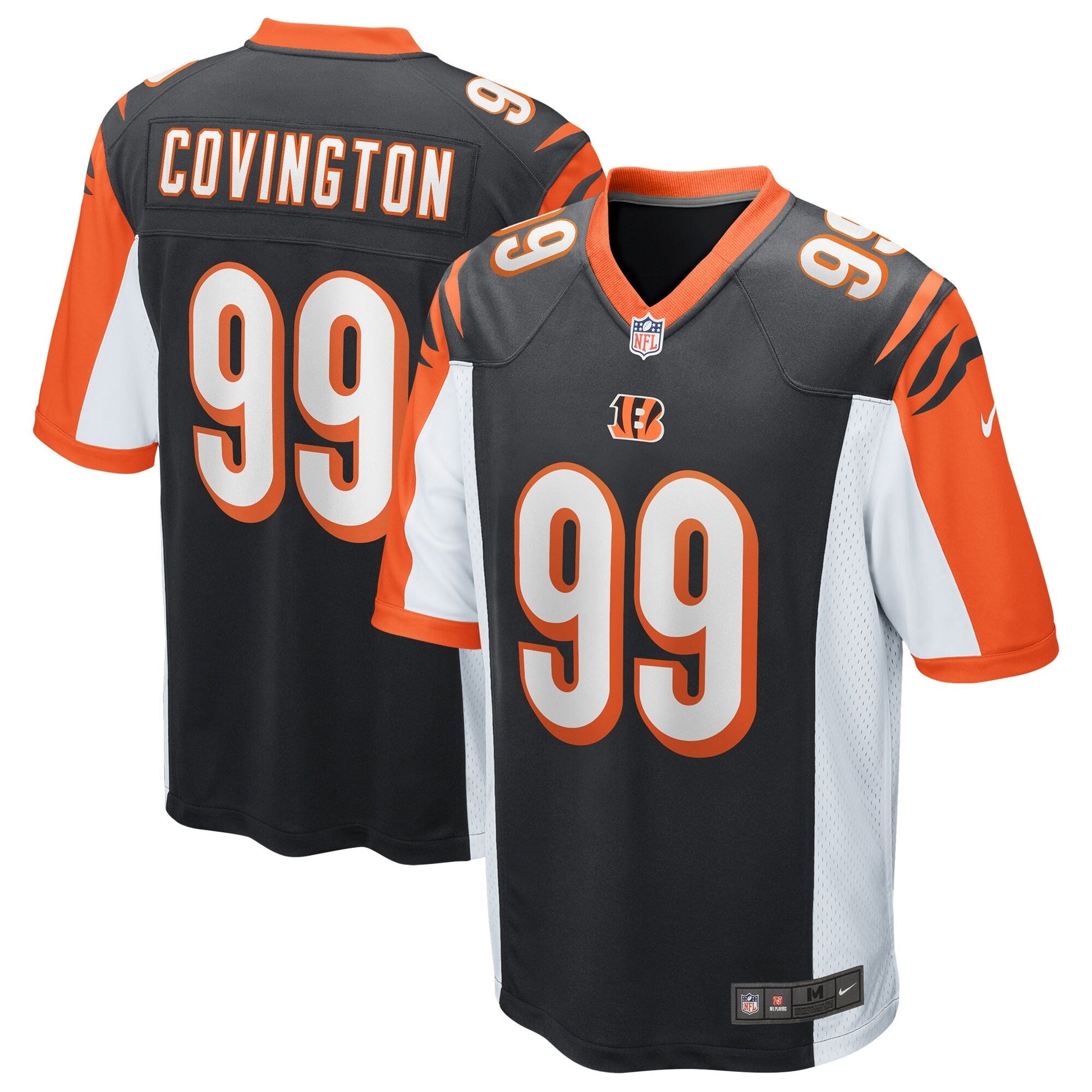 Cincinnati Bengals Christian Covington NFL jersey front view