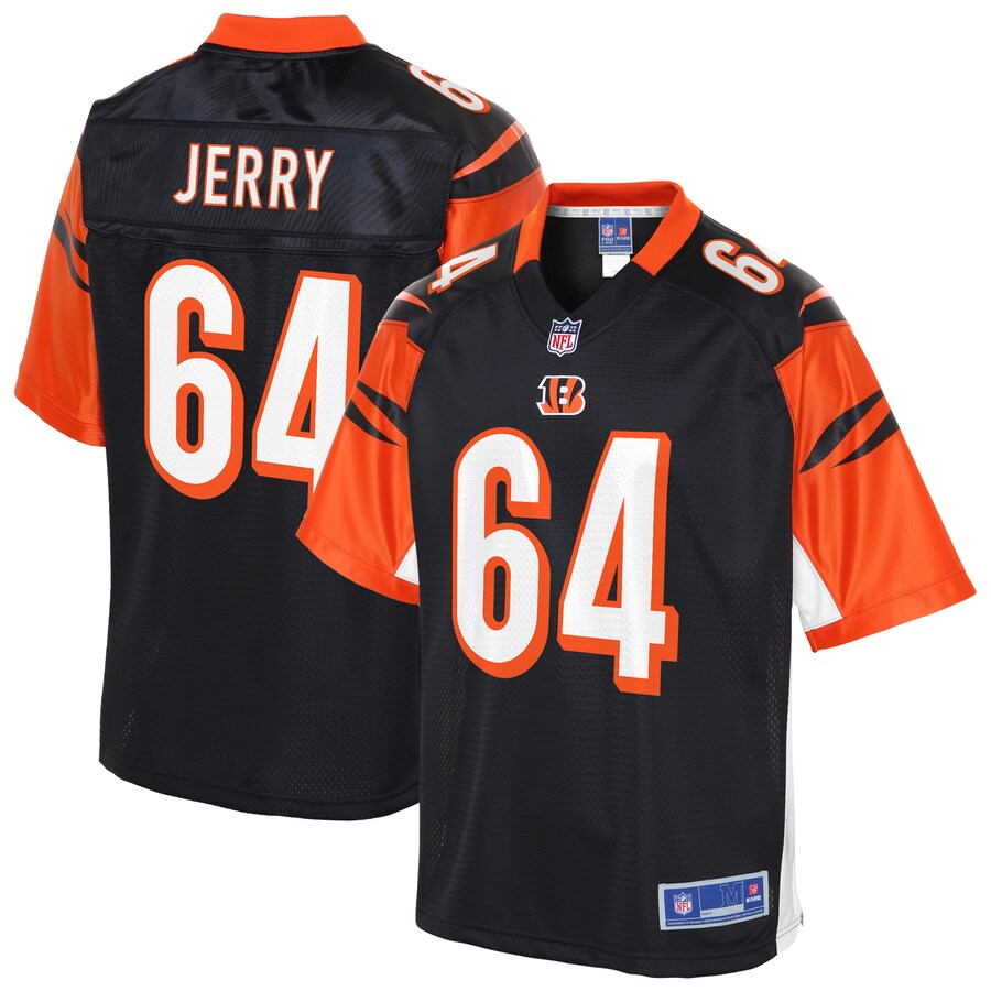 Cincinnati Bengals John Jerry NFL jersey front view