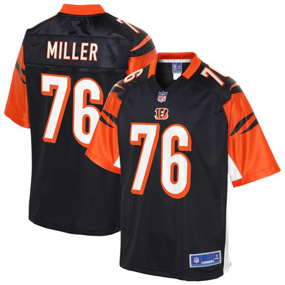 Cincinnati Bengals Wyatt Miller NFL jersey front view