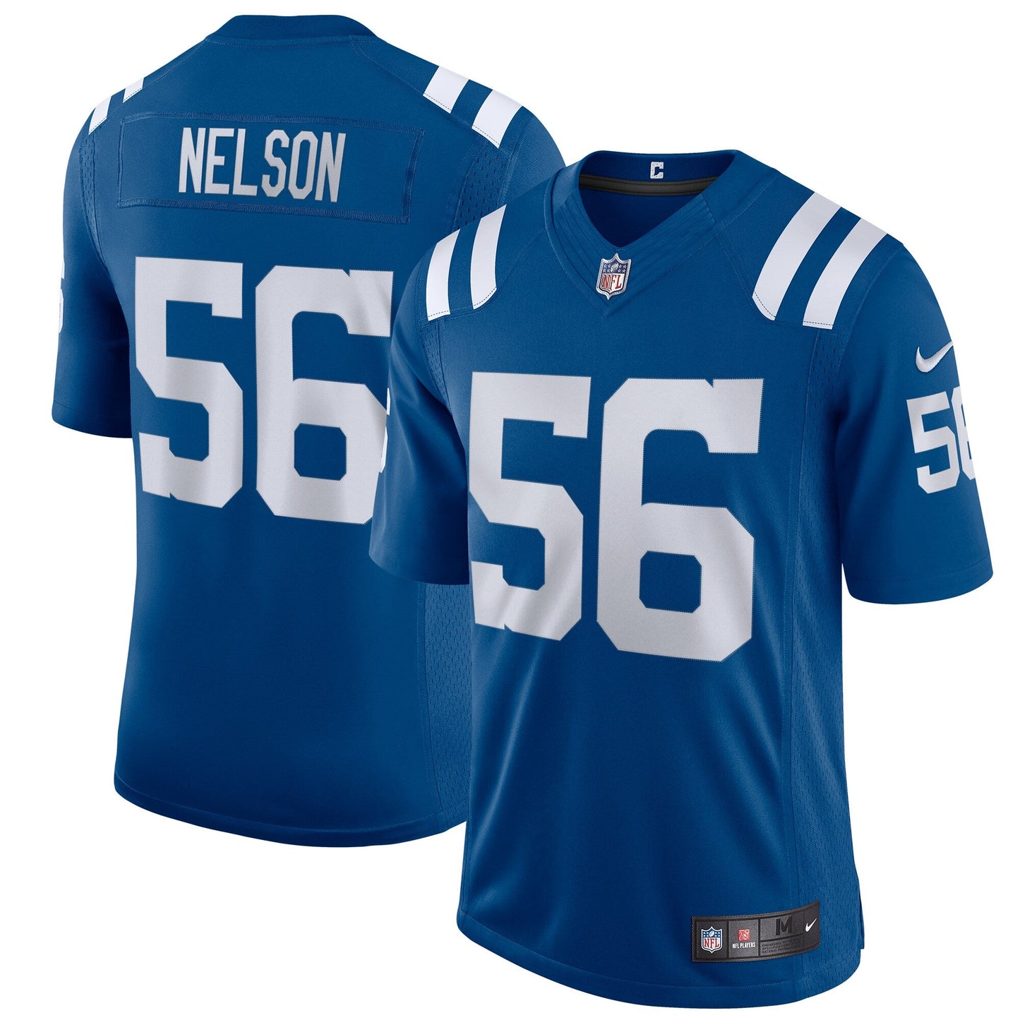 Indianapolis Colts Quenton Nelson NFL jersey front view