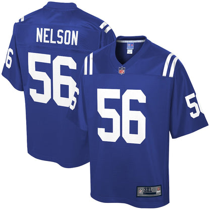 Indianapolis Colts Quenton Nelson Big Tall NFL jersey front view