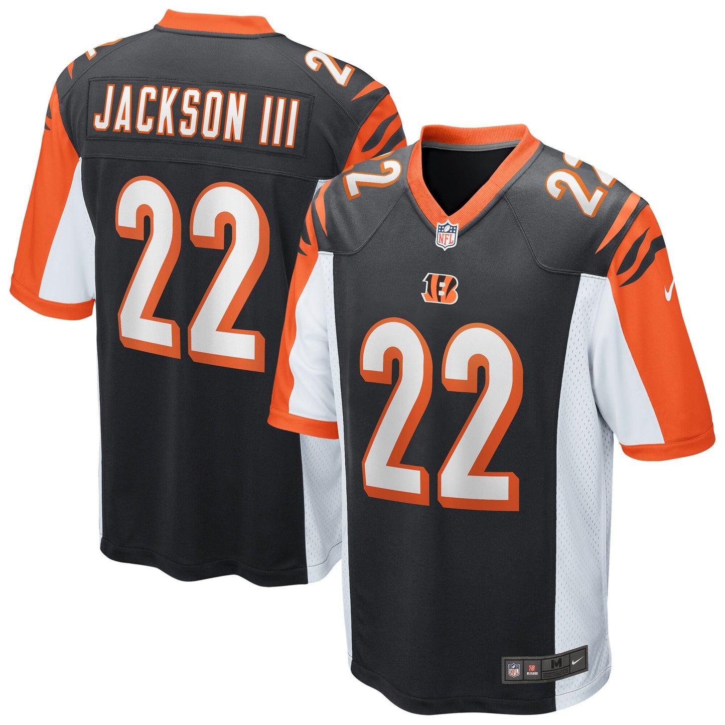 Cincinnati Bengals William Jackson III NFL jersey front view