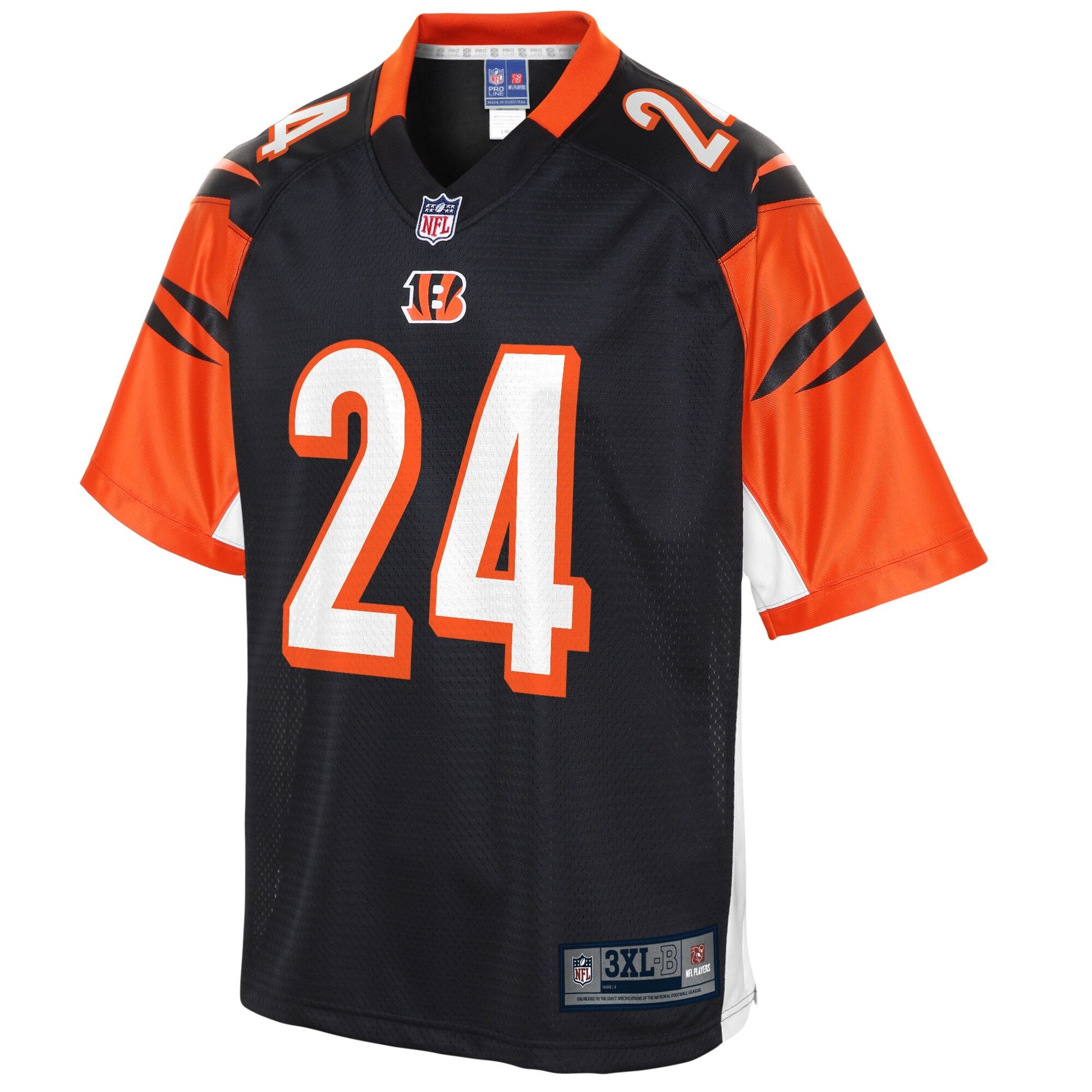 Cincinnati Bengals Darius Phillips Big Tall NFL jersey front view