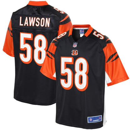 Cincinnati Bengals Carl Lawson NFL jersey front view