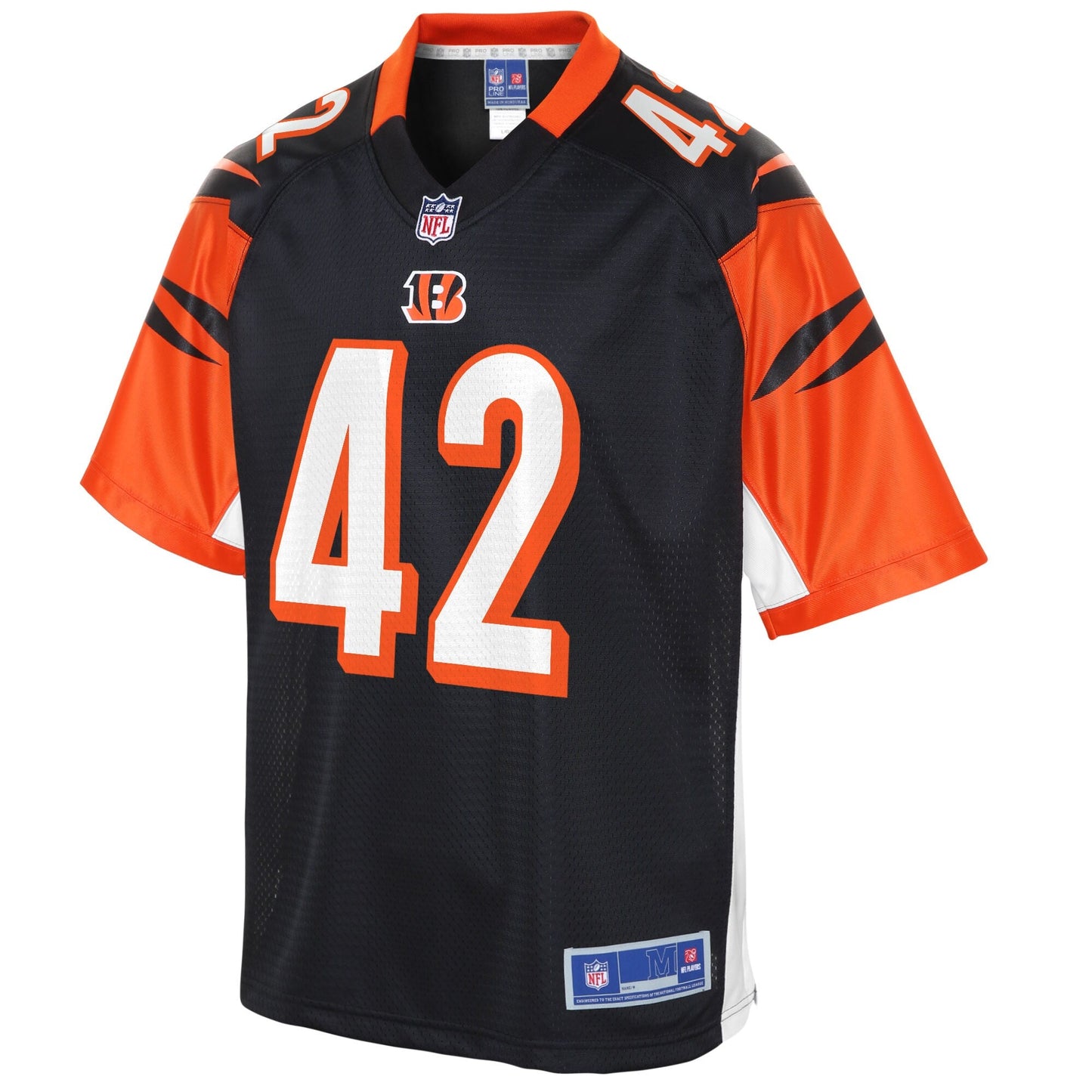 Cincinnati Bengals Clayton Fejedelem Big Tall NFL jersey front view