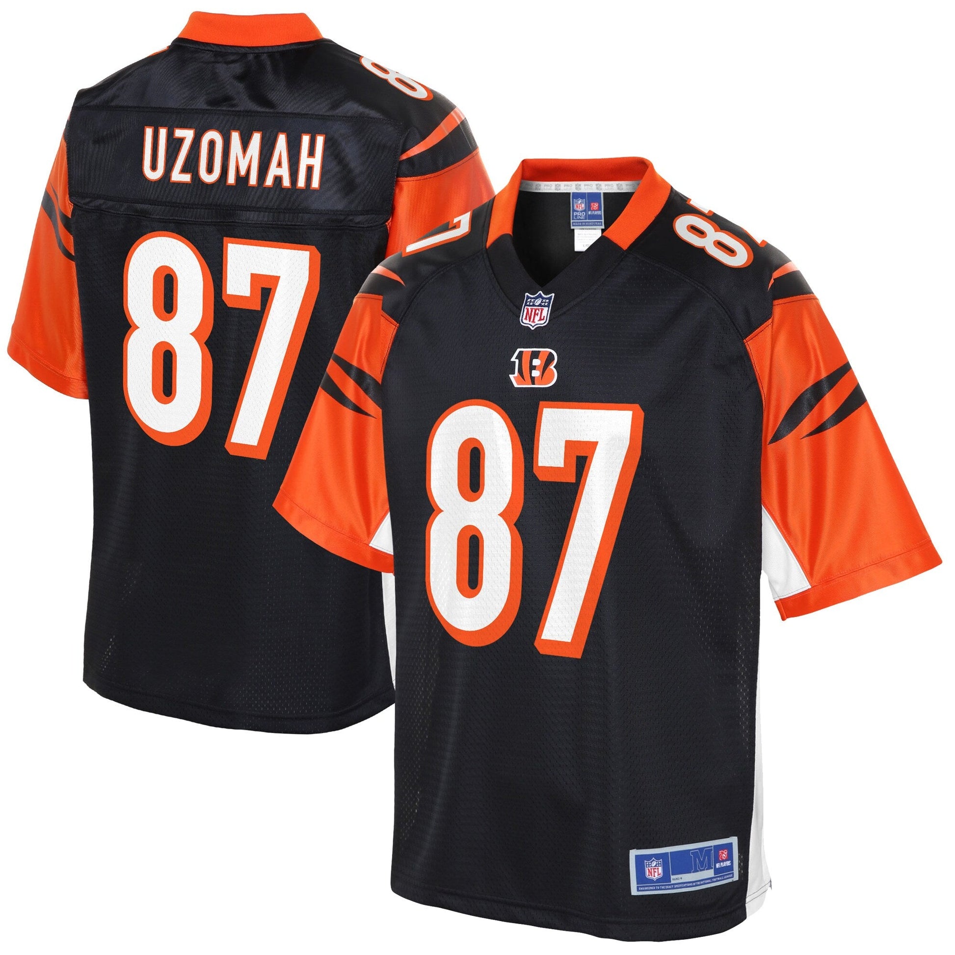 Cincinnati Bengals Cj Uzomah Big Tall NFL jersey front view
