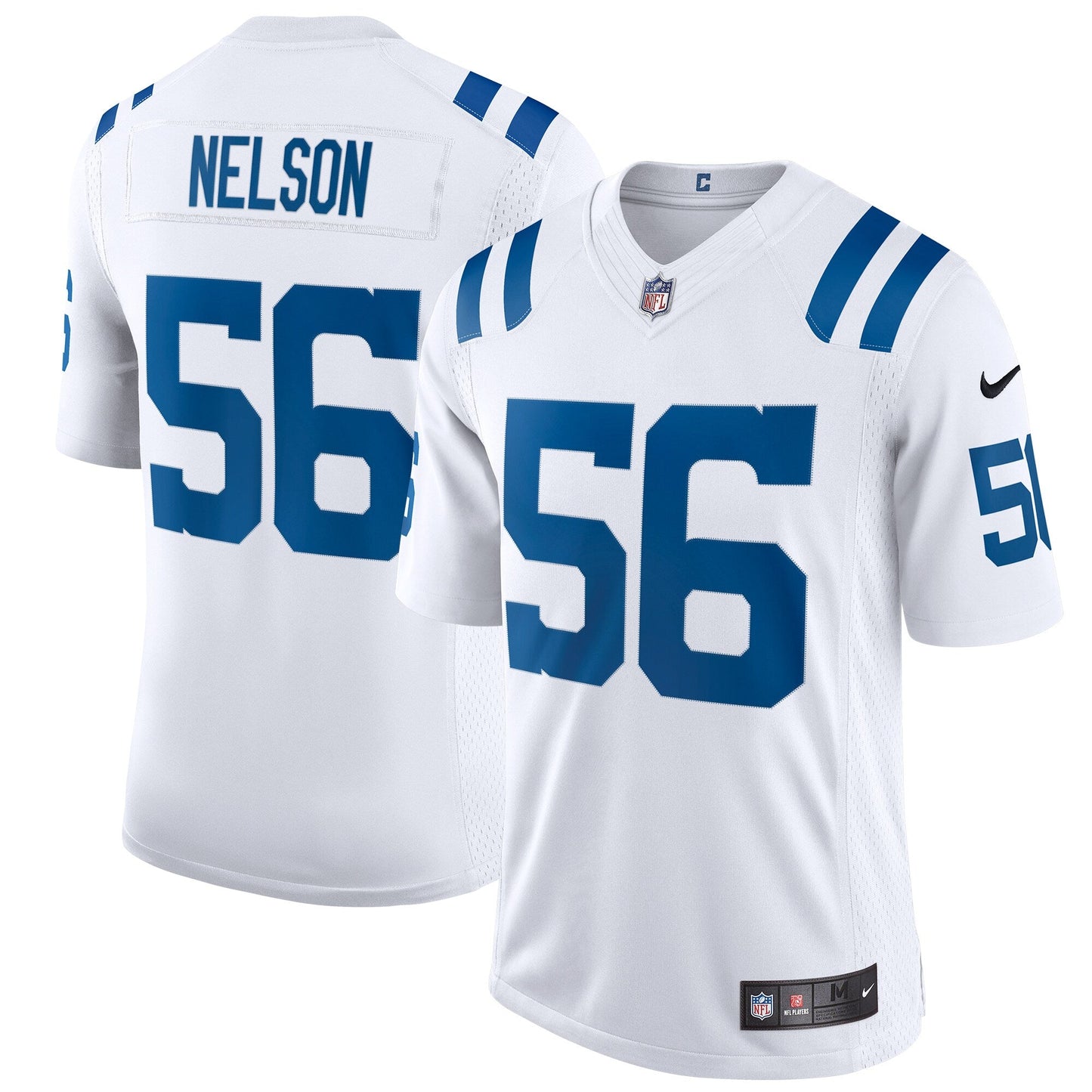 Indianapolis Colts Quenton Nelson NFL jersey front view