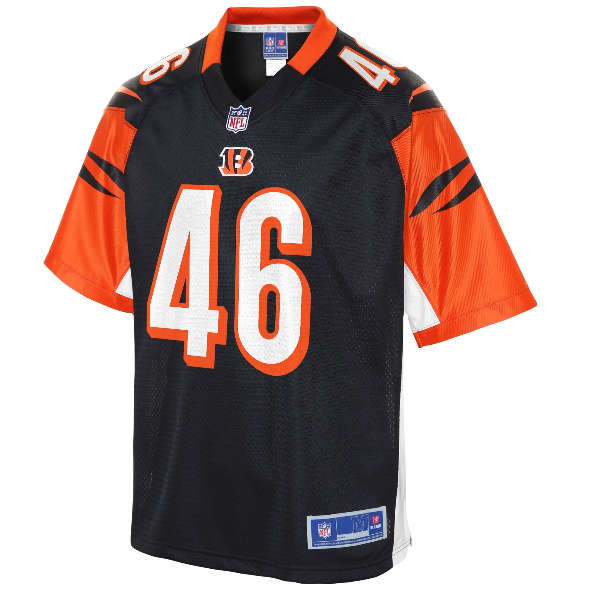 Cincinnati Bengals Clark Harris NFL jersey front view