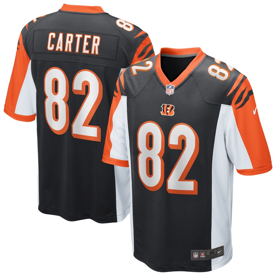 Cincinnati Bengals Cethan Carter NFL jersey front view