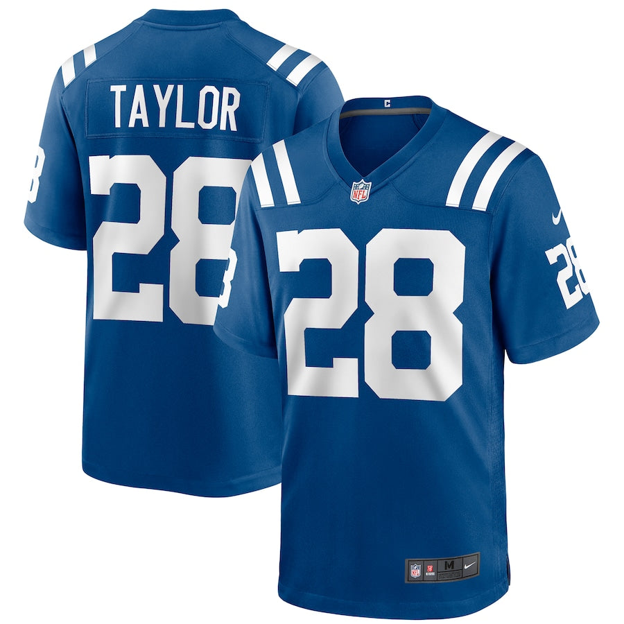 Indianapolis Colts Jonathan Taylor Draft Pick NFL jersey front view