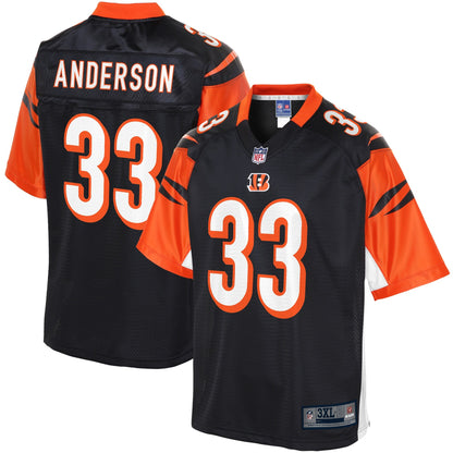 Cincinnati Bengals Rodney Anderson Big Tall NFL jersey front view