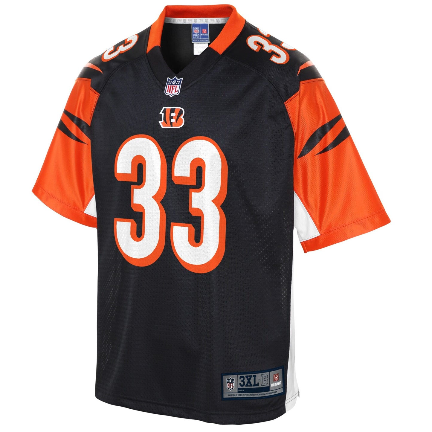 Cincinnati Bengals Rodney Anderson Big Tall NFL jersey front view